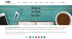 Desktop Screenshot of faithalone.org